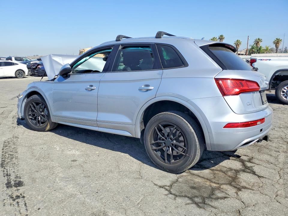 2018 Audi Q5 VIN WA1ANAFY0J2039437 COPART salvage auction — FRONT END, Ca - Salvage Certificate, sold $1,700 on 2026-07-23 (photo 2)