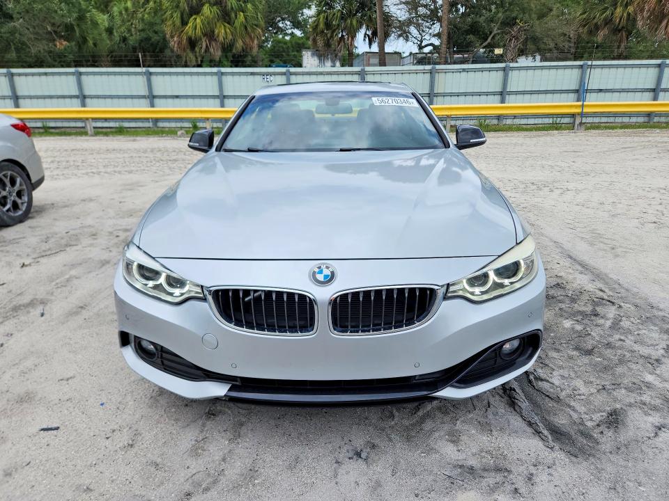 2015 BMW 4er VIN WBA3N3C59FK232615 COPART salvage auction — REAR END, Fl - Cert Of Title Slvg Rebuildable, sold $5,000 on 2026-08-05 (photo 5)