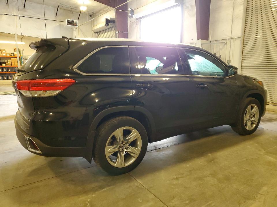 2018 Toyota Highlander VIN 5TDDZRFH0JS812714 COPART salvage auction — HAIL, Mn - Cert Of Title-Salvage, sold $14,100 on 2026-07-13 (photo 3)