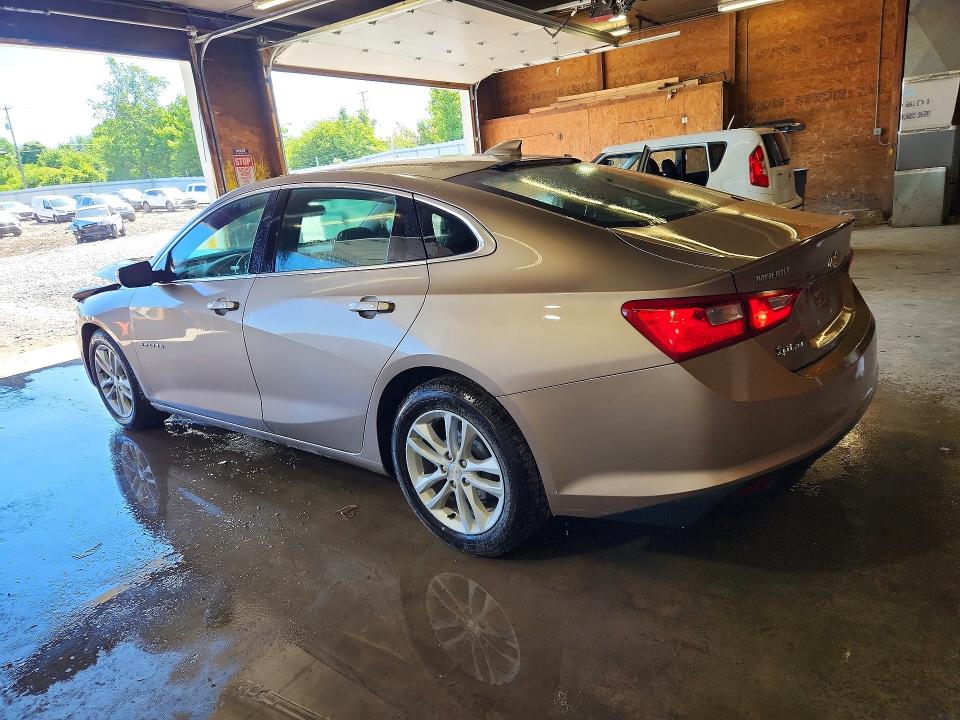 2018 Chevrolet Malibu VIN 1G1ZD5ST1JF246286 COPART salvage auction — FRONT END, Pa - Certificate Of Salvage, sold $875 on 2026-07-02 (photo 2)