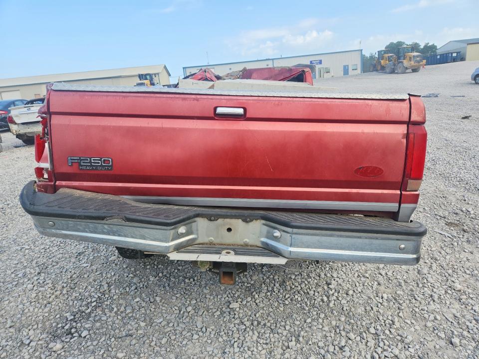 1997 Ford F250 VIN 1FTHX26F1VEA80490 COPART salvage auction — ALL OVER, Tn - Salvage Certificate, sold $1,300 on 2026-07-02 (photo 6)