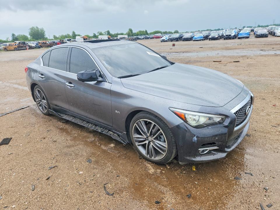2017 Infiniti VIN JN1EV7AR4HM833465 COPART salvage auction — FRONT END, Il - Salvage Certificate, sold $4,500 on 2026-08-26 (photo 4)