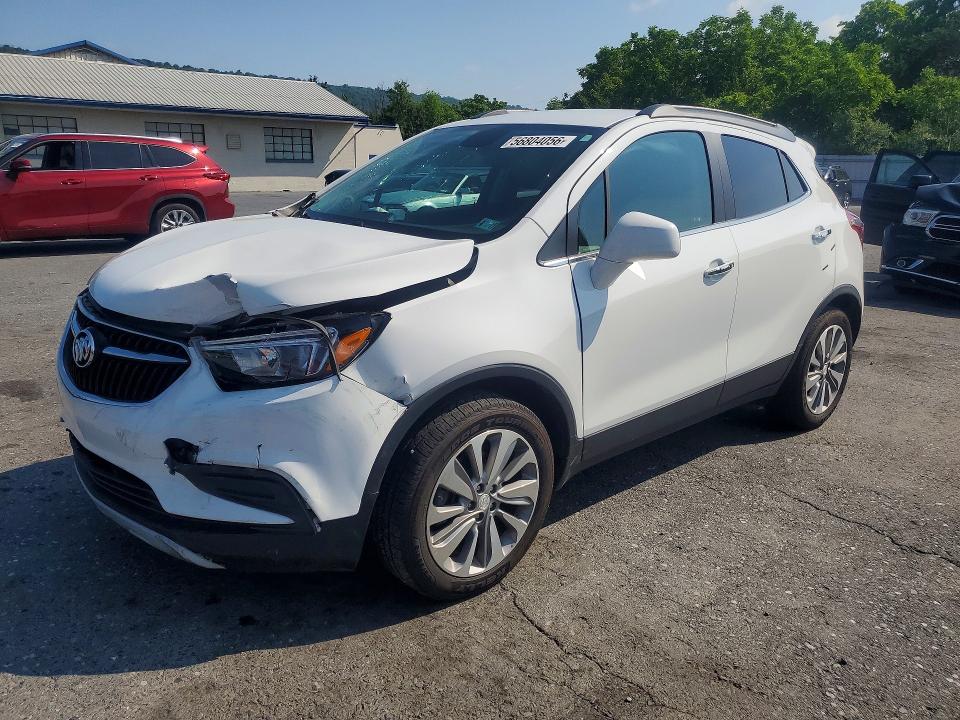 2020 Buick Encore VIN KL4CJASB9LB342077 COPART salvage auction — FRONT END, Pa - Certificate Of Salvage, sold $325 on 2026-07-28 (photo 1)