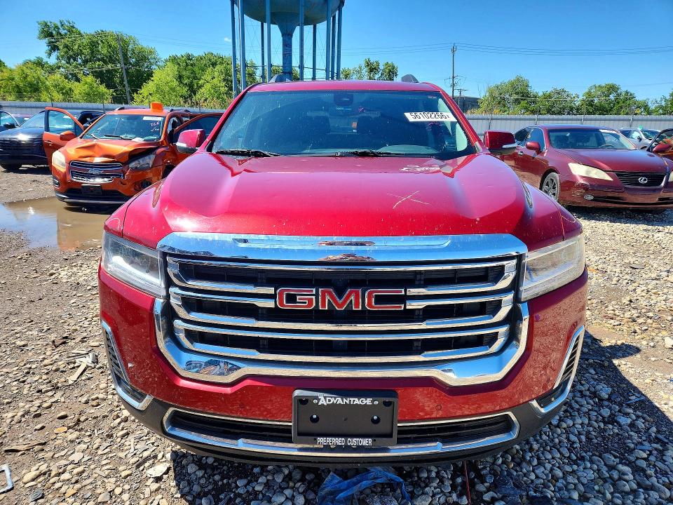 2021 Gmc VIN 1GKKNRL4XMZ225867 COPART salvage auction — HAIL, Wv - Salvage Certificate, sold $9,100 on 2026-07-29 (photo 5)