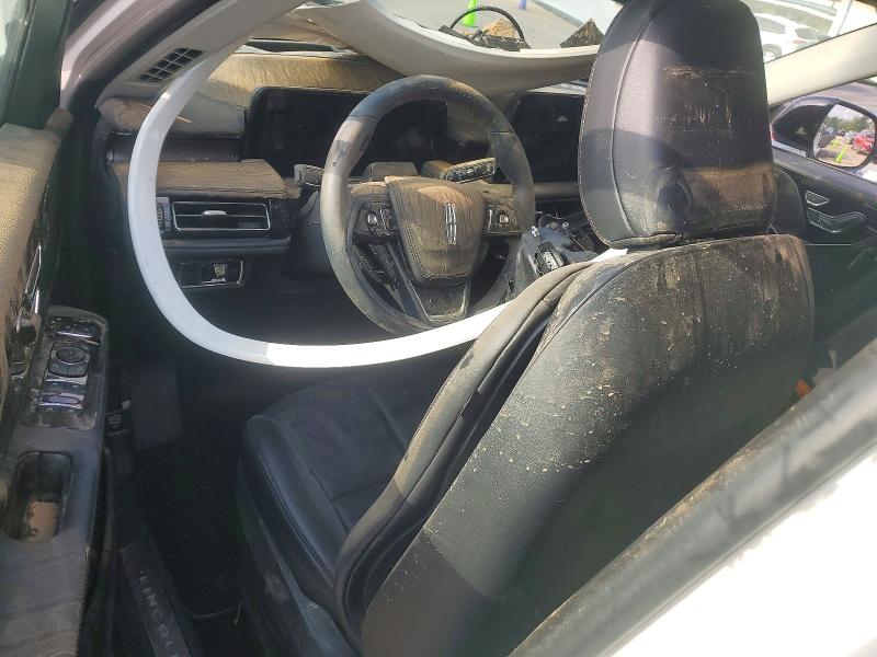 2025 Lincoln Aviator VIN 5LM5J7WC1SGL34800 COPART salvage auction — FRONT END, Ms - Cert Of Title-Salvaged, sold $10,700 on 2026-09-11 (photo 8)