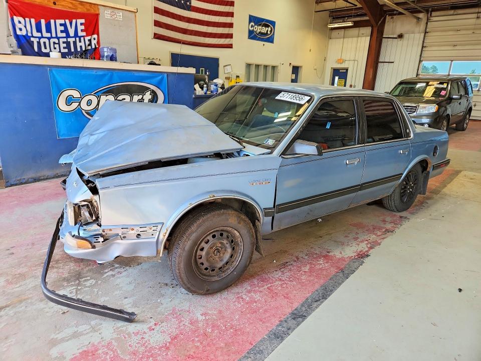 1991 Oldsmobile Cutlass ciera VIN 2G3AL54N6M2344676 COPART salvage auction — FRONT END, PA - CERTIFICATE OF SALVAGE, sold $275 on 2026-07-27 (photo 1)