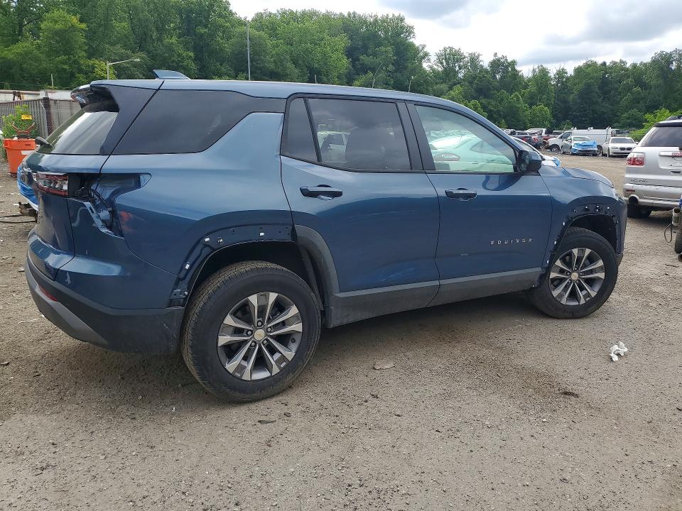 2026 Chevrolet Equinox VIN 3GNAXHEG7TL138007 COPART salvage auction — SIDE, Md - Cert Of Salvage > 75% Damage, sold $7,600 on 2026-07-02 (photo 3)