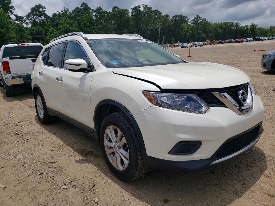2016 Nissan Rogue VIN JN8AT2MT6GW029350 COPART salvage auction — REAR END, LA - CERT OF TITLE-SALVAGE, sold $250 on 2026-07-24 (photo 4)