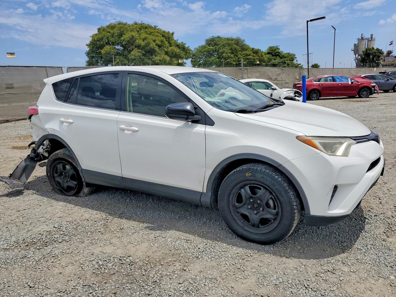 2018 Toyota RAV4 VIN JTMZFREV8JJ732208 COPART salvage auction — Rear End, CA - SALVAGE CERTIFICATE, sold $3,900 on 2026-07-10 (photo 4)