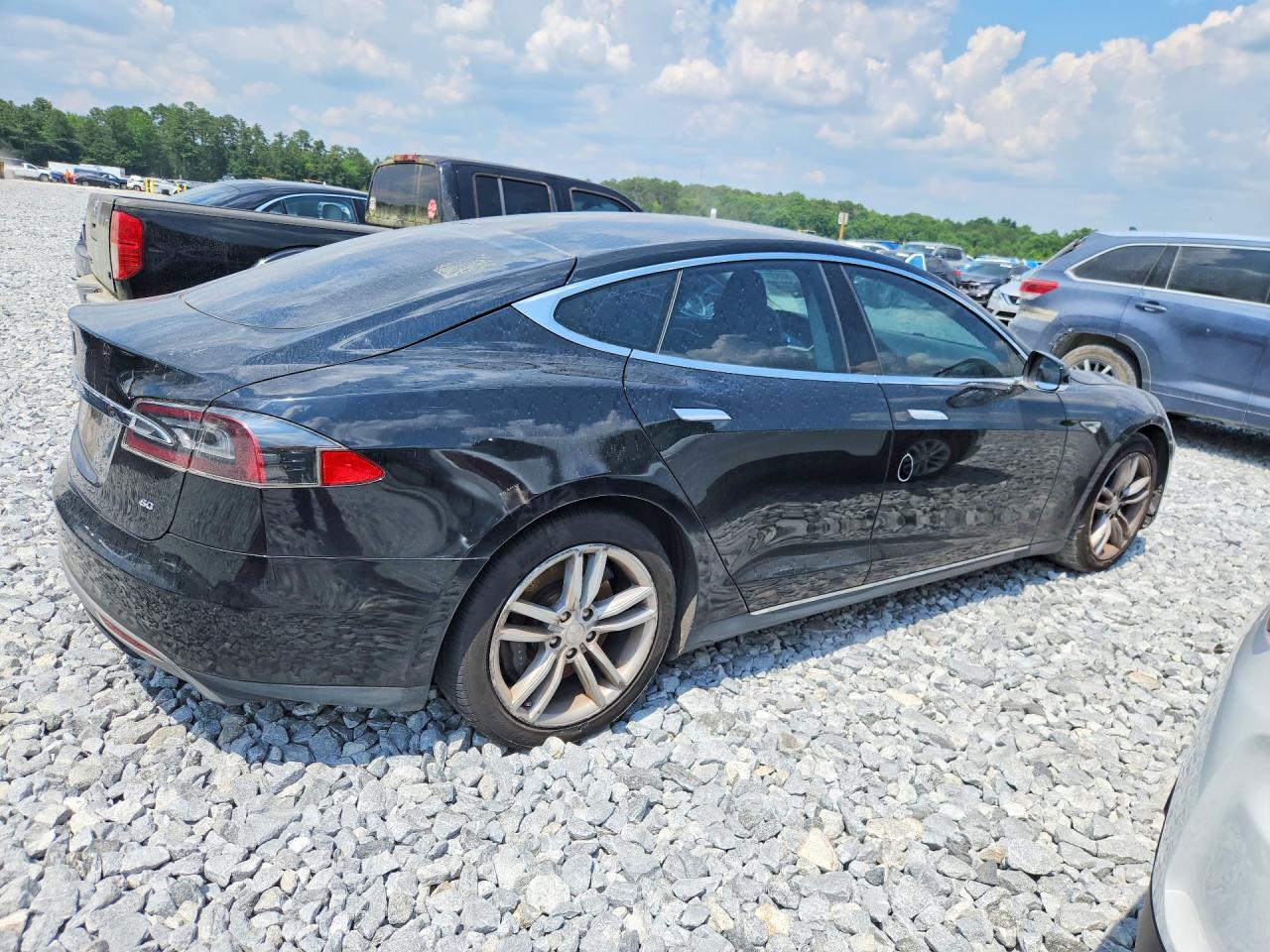 2013 Tesla Model S VIN 5YJSA1CG9DFP07786 COPART salvage auction — Mechanical, GA - CERTIFICATE OF TITLE (P), sold $850 on 2026-07-03 (photo 3)