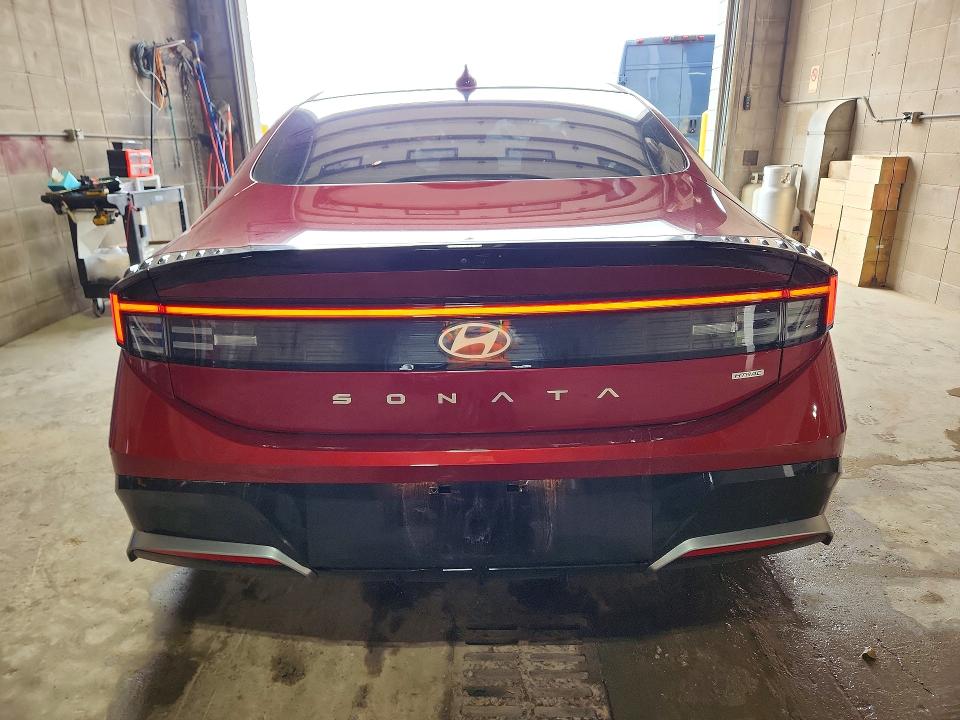 2025 Hyundai Sonata VIN KMHL64JA3SA507462 COPART salvage auction — FRONT END, Mn - Cert Of Title-Salvage, sold $525 on 2026-07-30 (photo 6)