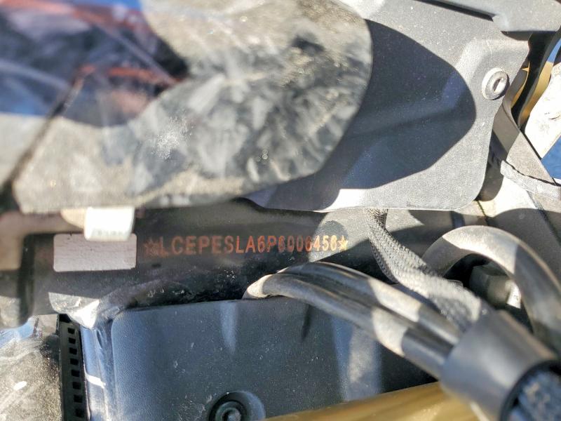2023 Cf moto 450ss VIN LCEPESLA6P6006456 COPART salvage auction — FRONT END, CA - SALVAGE CERTIFICATE, sold $1,200 on 2026-07-09 (photo 9)