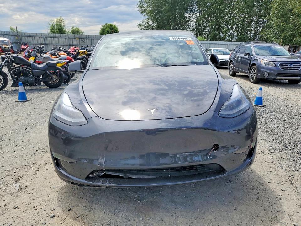 2024 Tesla Model y VIN 7SAYGAEE6RF102106 COPART salvage auction — REAR END, WA - BILL OF SALE, sold $8,000 on 2026-07-27 (photo 5)