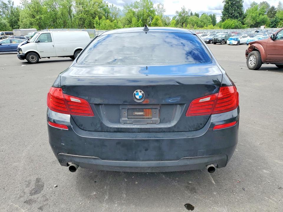 2015 BMW 5er VIN WBA5B1C57FD920638 COPART salvage auction — FRONT END, Or - Salvage Title Certificate, sold $4,500 on 2026-08-05 (photo 6)
