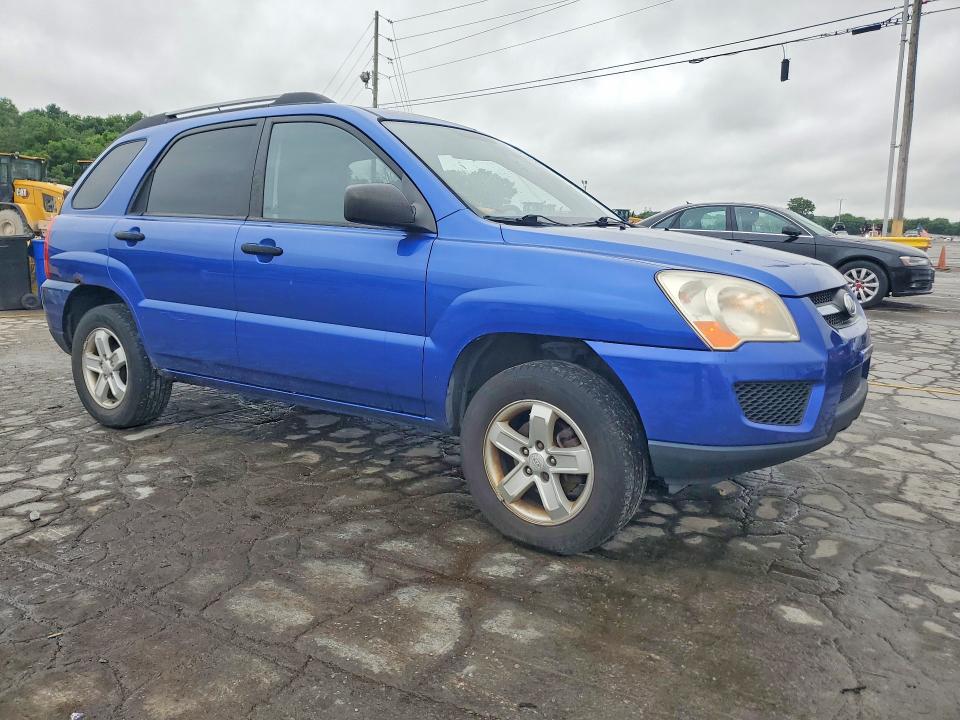 2009 Kia Sportage VIN KNDJE723497561554 COPART salvage auction — SIDE, Tn - Certificate Of Title, sold $825 on 2026-07-27 (photo 4)