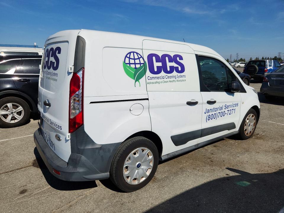 2015 Ford Transit connect VIN NM0LS6E77F1199418 COPART salvage auction — NORMAL WEAR, CA - DIS/DLR/EXP ONLY CLEAN TITLE, sold $200 on 2026-07-30 (photo 3)