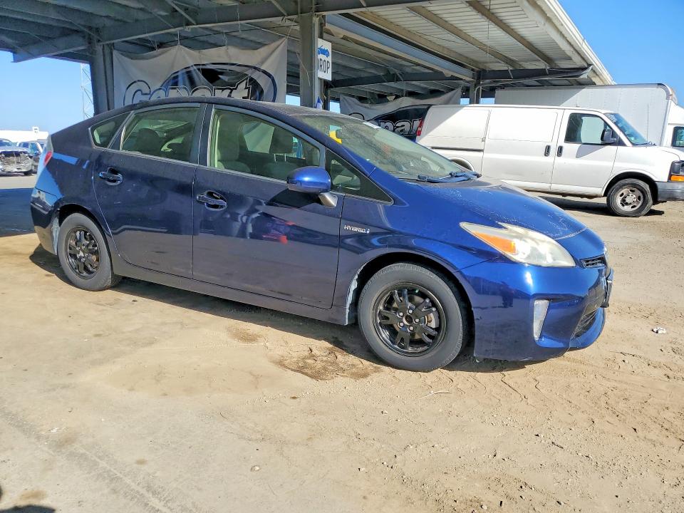 2012 Toyota Prius VIN JTDKN3DU6C1549435 COPART salvage auction — VANDALISM, Ca - Dis/Dlr/Exp Only Clean Title, sold $2,650 on 2026-07-02 (photo 4)