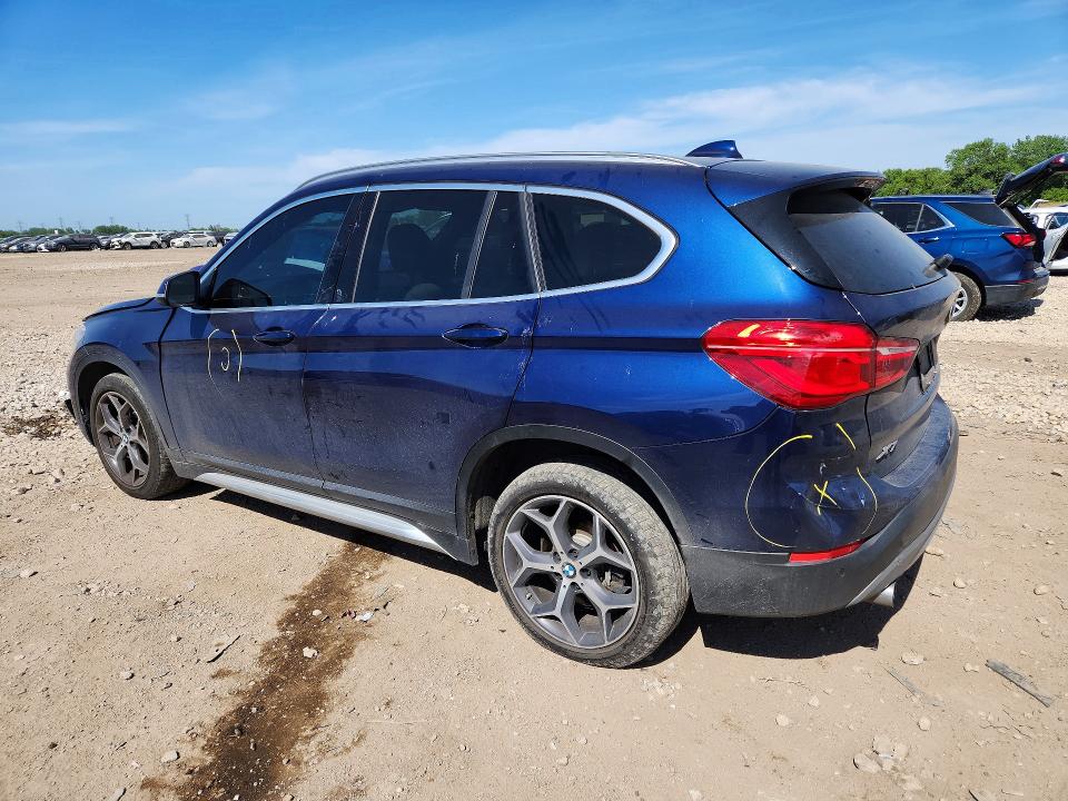 2019 BMW X1 VIN WBXHU7C5XK3H44638 COPART salvage auction — FRONT END, Il - Salvage Certificate, sold $3,500 on 2026-07-31 (photo 2)