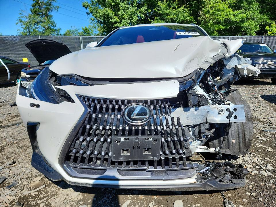 2025 Lexus Nx VIN JTJHKCFZ4S2058279 COPART salvage auction — FRONT END, Md - Cert Of Salvage > 75% Damage, sold $13,700 on 2026-07-31 (photo 5)