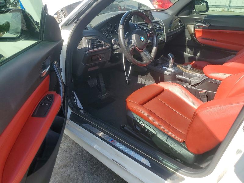 2015 BMW 2er VIN WBA1F5C53FV257492 COPART salvage auction — WATER/FLOOD, Ga - Cert Of Title-Flood Salvage, sold $1,550 on 2026-07-09 (photo 8)