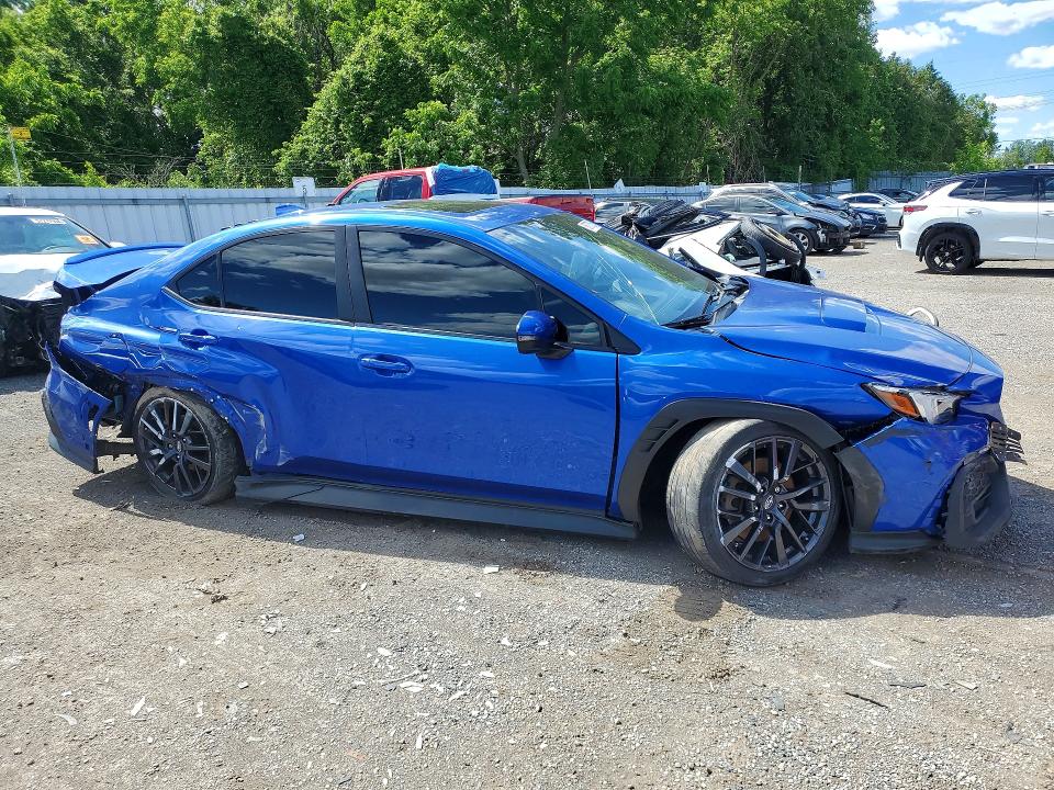 2023 Subaru Wrx VIN JF1VBAL61P9806897 COPART salvage auction — UNDERCARRIAGE, On - Permit Salvage, sold $2,250 on 2026-07-09 (photo 4)