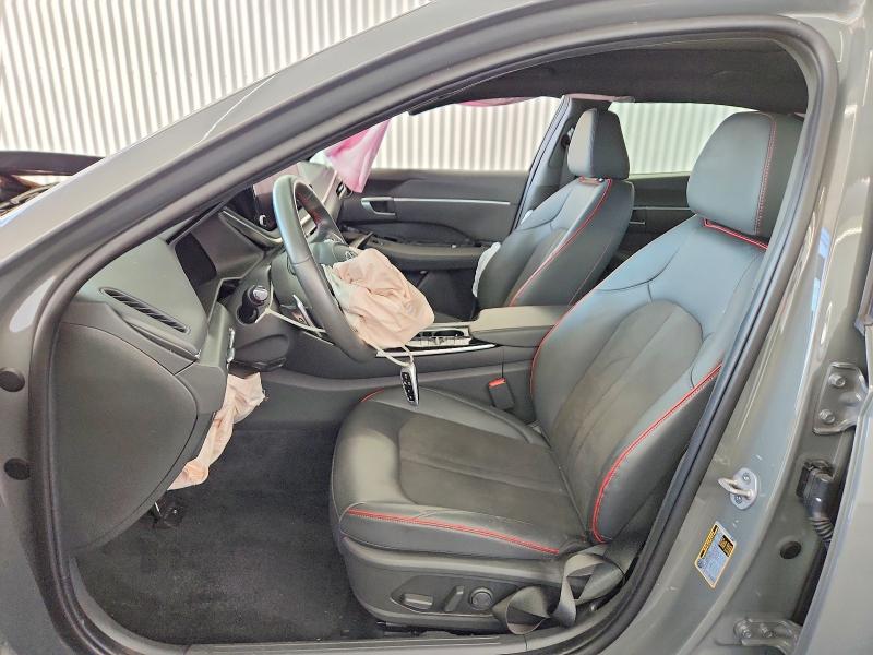 2023 Hyundai Sonata VIN KMHL44J2XPA288277 COPART salvage auction — FRONT END, Fl - Certificate Of Title, sold $650 on 2026-07-07 (photo 7)
