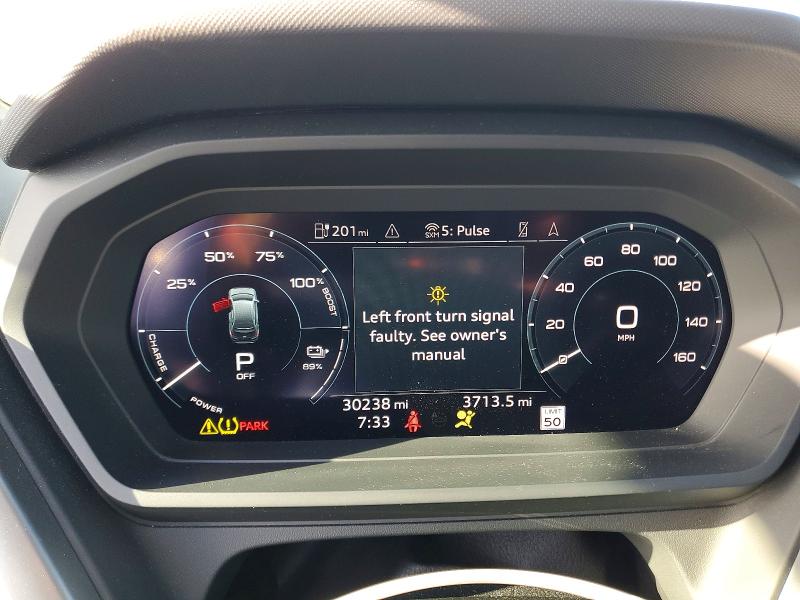 2023 Audi Q4 e-tron VIN WA1M2BFZ6PP005762 COPART salvage auction — FRONT END, CA - SALVAGE CERTIFICATE, sold $12,300 on 2026-07-30 (photo 9)