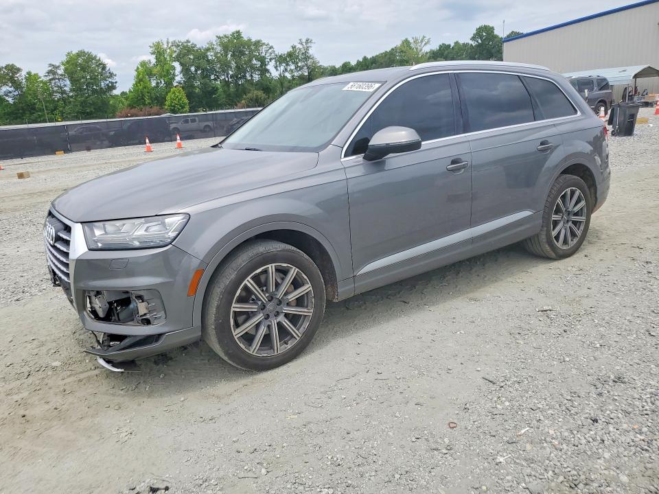 2018 Audi Q7 VIN WA1LHAF75JD009457 COPART salvage auction — FRONT END, Sc - Cert Of Title-Salvage, sold $4,350 on 2026-08-03 (photo 1)