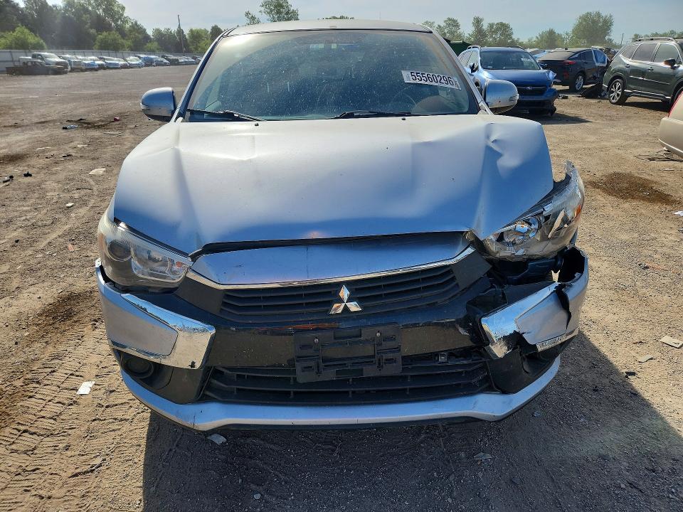 2016 Mitsubishi Outlander VIN JA4AP3AU3GZ049356 COPART salvage auction — FRONT END, Il - Salvage Certificate, sold $1,300 on 2026-07-07 (photo 5)
