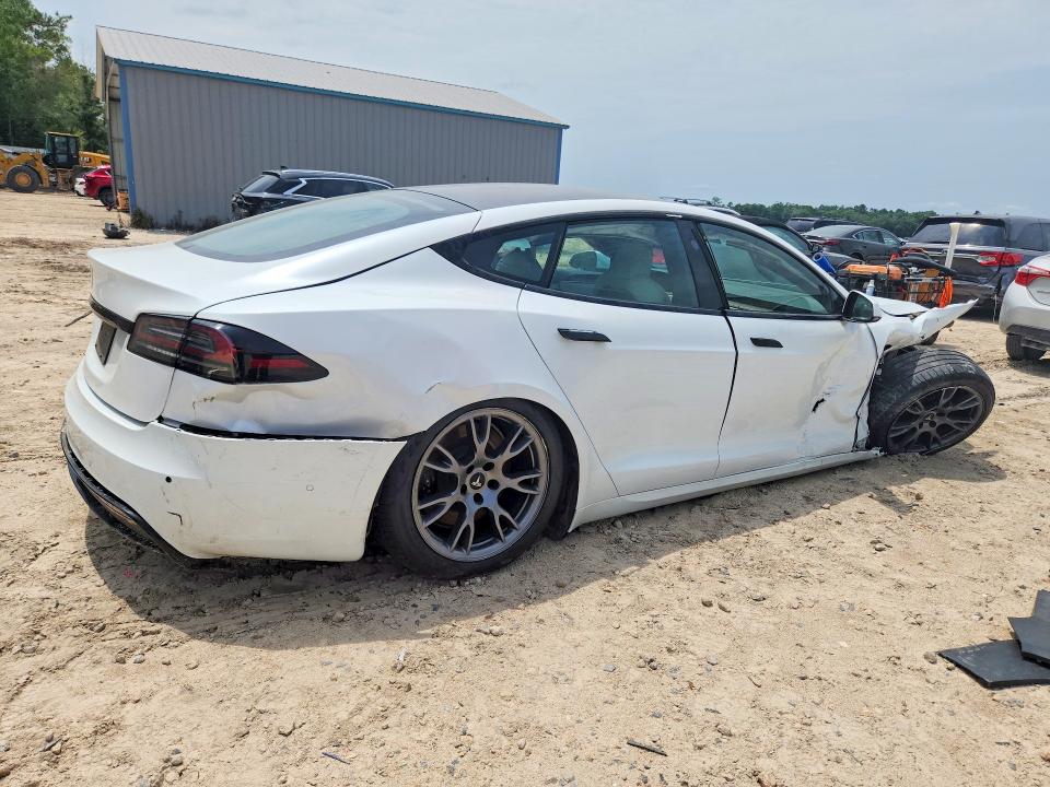 2022 Tesla VIN 5YJSA1E56NF489920 COPART salvage auction — FRONT END, Fl - Certificate Of Destruction, sold $8,700 on 2026-07-24 (photo 3)