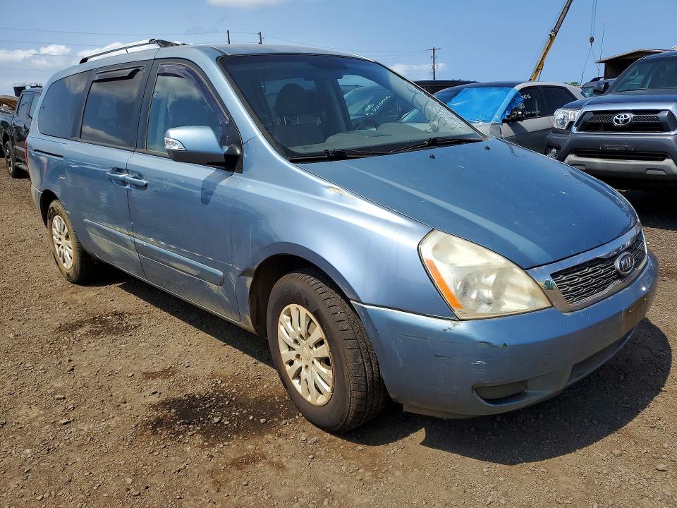 2012 Kia SEDONA VIN KNDMG4C79C6471191 COPART salvage auction — MECHANICAL, Hi - Bill Of Sale - Parts Only, sold $1 on 2026-07-20 (photo 4)