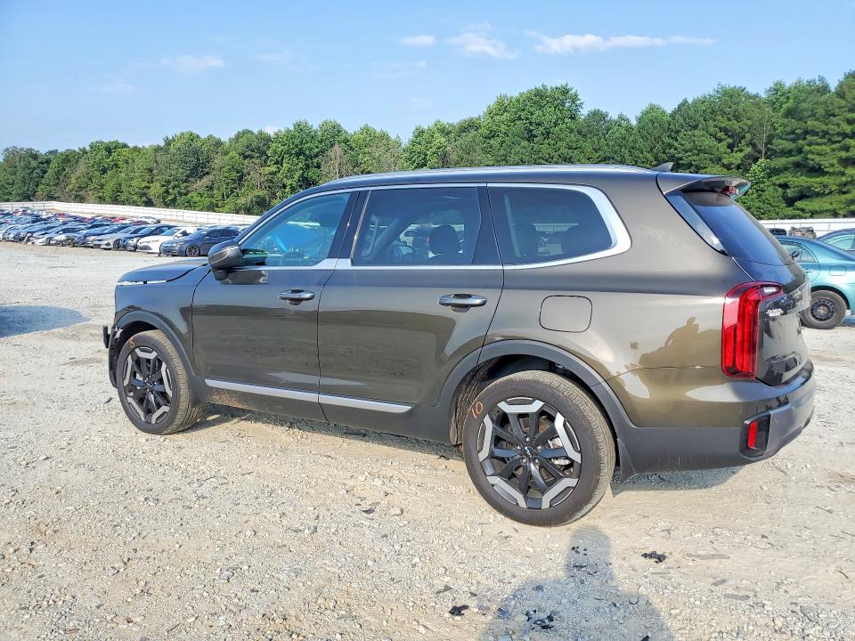 2025 Kia Telluride VIN 5XYP64GC6SG668905 COPART salvage auction — FRONT END, Salvage Title, sold $11,100 on 2026-08-26 (photo 2)