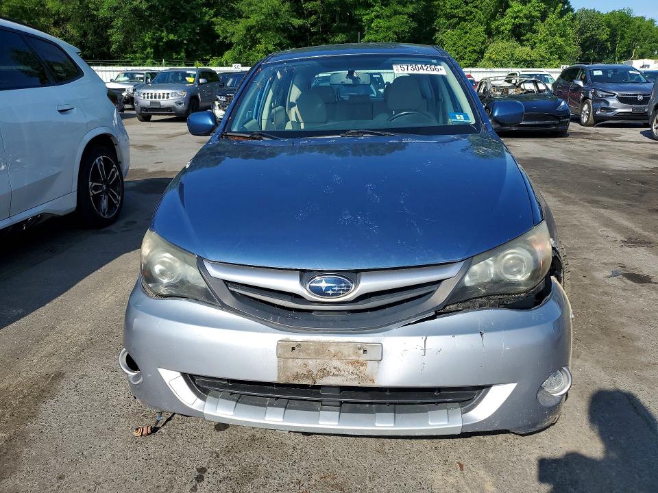 2010 Subaru Impreza VIN JF1GH6D67AH813708 COPART salvage auction — FRONT END, NJ - CERT OF TITLE-SALVAGE, sold $425 on 2026-07-30 (photo 5)