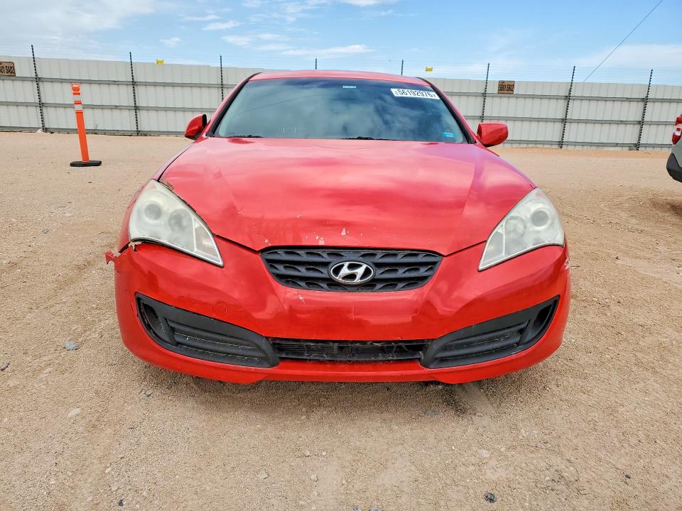 2012 Hyundai Genesis VIN KMHHT6KD4CU076990 COPART salvage auction — FRONT END, Fl - Cert Of Title-Rebuilt, sold $650 on 2026-07-15 (photo 5)