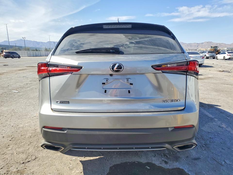2018 Lexus Nx VIN JTJYARBZXJ2092642 COPART salvage auction — FRONT END, Nv - Salvage Title, sold $5,900 on 2026-07-30 (photo 6)