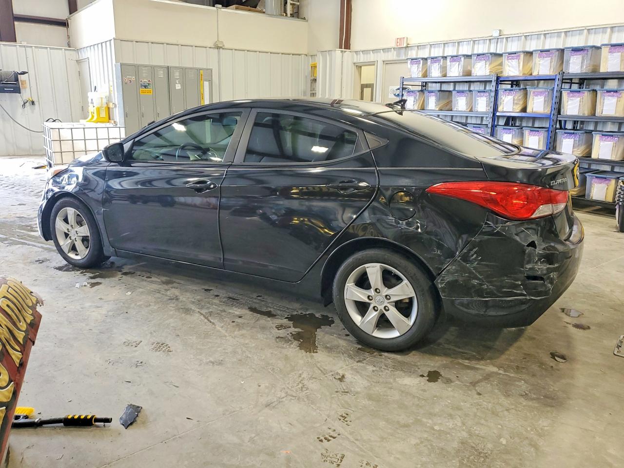 2011 Hyundai Elantra VIN KMHDH4AEXBU143833 COPART salvage auction — Front End, KY - CERT OF TITLE-SALVAGE, sold $375 on 2026-07-02 (photo 2)