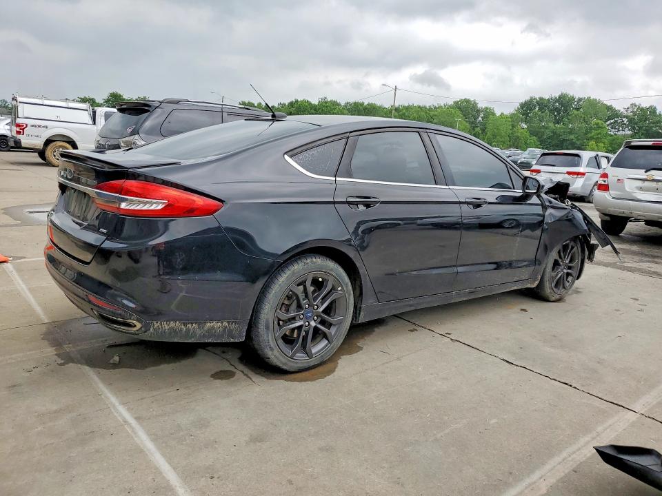 2017 Ford Fusion VIN 3FA6P0T96HR287443 COPART salvage auction — FRONT END, Ky - Cert Of Title-Salvage Water, sold $1,400 on 2026-07-02 (photo 3)
