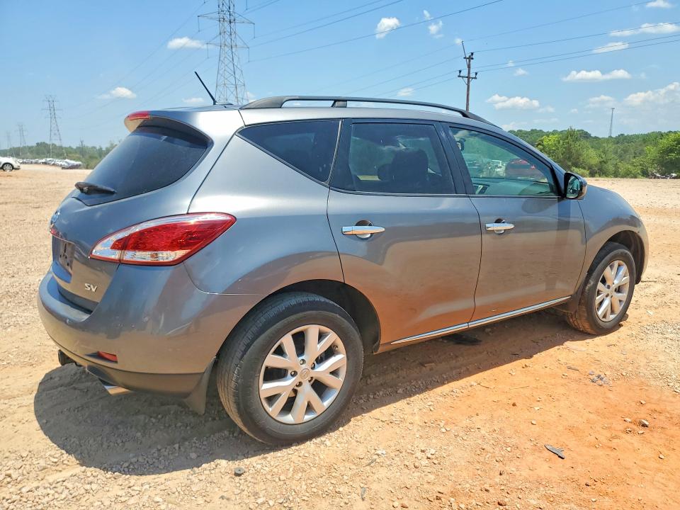 2014 Nissan Murano VIN JN8AZ1MU3EW421930 COPART salvage auction — SIDE, Nc - Salvage Certificate Of Title, sold $1,400 on 2026-07-27 (photo 3)