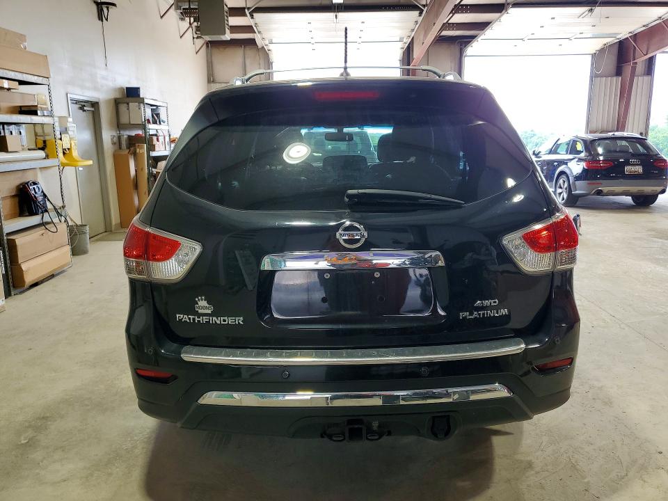 2015 Nissan Pathfinder VIN 5N1AR2MM5FC667068 COPART salvage auction — FRONT END, Md - Cert Of Salvage > 75% Damage, sold $950 on 2026-07-10 (photo 6)