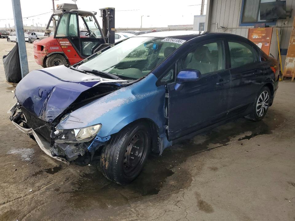 2007 Honda Civic VIN JHMFA16577S005046 COPART salvage auction — FRONT END, CA - SALVAGE CERTIFICATE, sold $225 on 2026-07-27 (photo 1)
