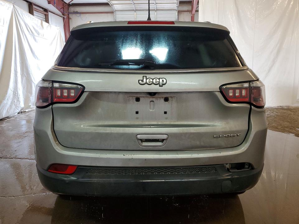 2021 Jeep Compass VIN 3C4NJCAB7MT560434 COPART salvage auction — FRONT END, Tx - Certificate Of Title, sold $275 on 2026-07-02 (photo 6)