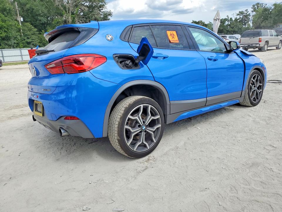 2018 BMW X2 VIN WBXYJ5C33JEF74704 COPART salvage auction — FRONT END, Fl - Cert Of Title Slvg Rebuildable, sold $750 on 2026-07-07 (photo 3)