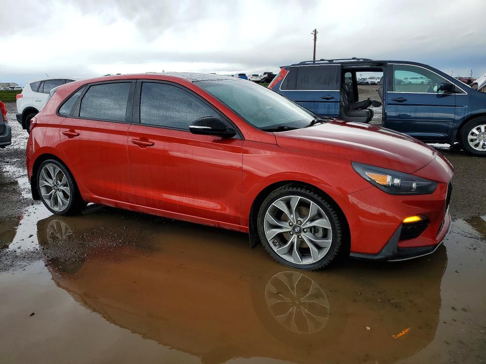 2019 Hyundai Elantra VIN KMHH55LC3KU100737 COPART salvage auction — FRONT END, Ab - Bos - Salvage, sold $3,650 on 2026-07-07 (photo 4)