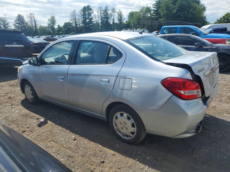2019 Mitsubishi Mirage VIN ML32F3FJ7KHF09554 COPART salvage auction — FRONT END, Md - Cert Of Salvage < 75% Damage, sold $1,800 on 2026-07-06 (photo 2)
