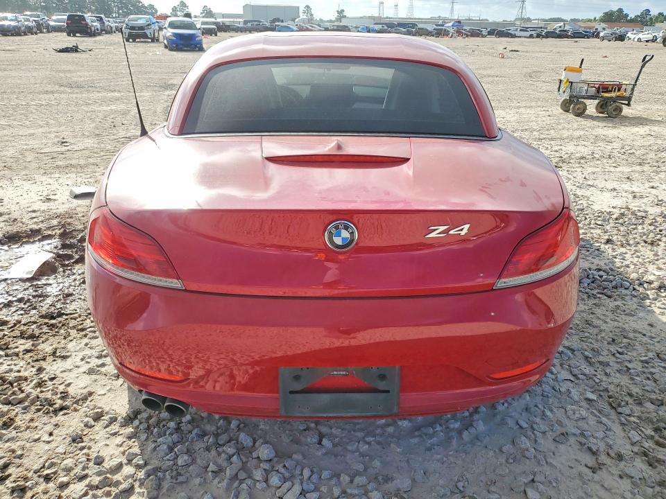 2011 BMW Z4 VIN WBALM5C51BE380054 COPART salvage auction — FRONT END, Tx - Salvage Vehicle Title, sold $1,000 on 2026-08-04 (photo 6)