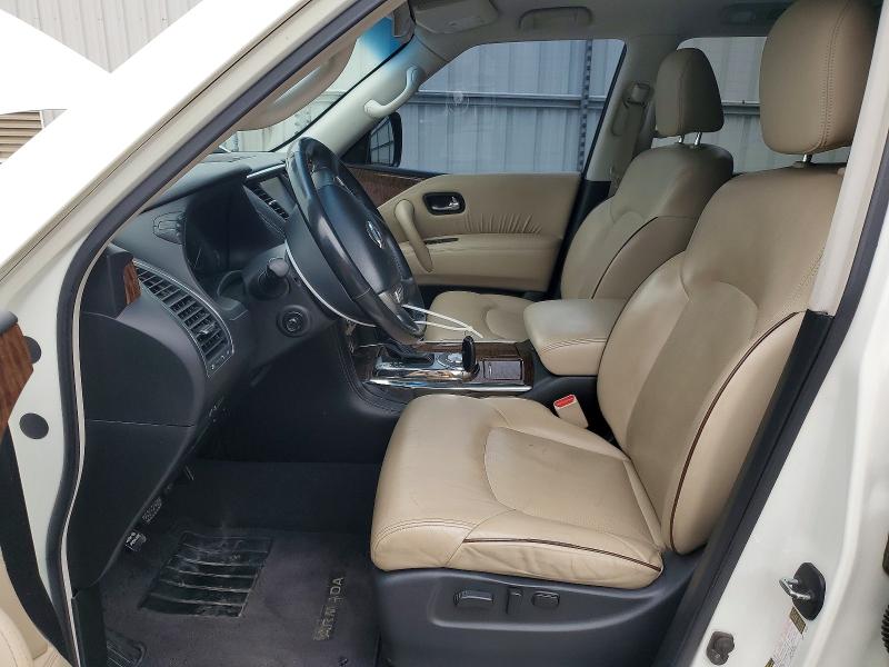 2017 Nissan Armada VIN JN8AY2ND8H9006824 COPART salvage auction — HAIL, AL - CERT OF TITLE-SALVAGE TITLE, sold $3,000 on 2026-07-10 (photo 7)
