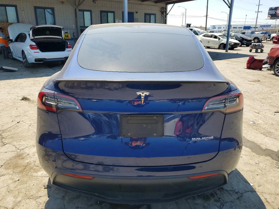 2023 Tesla Model y VIN 7SAYGDEF3PF599185 COPART salvage auction — FRONT END, Ca - Salvage Certificate, sold $7,700 on 2026-07-13 (photo 6)