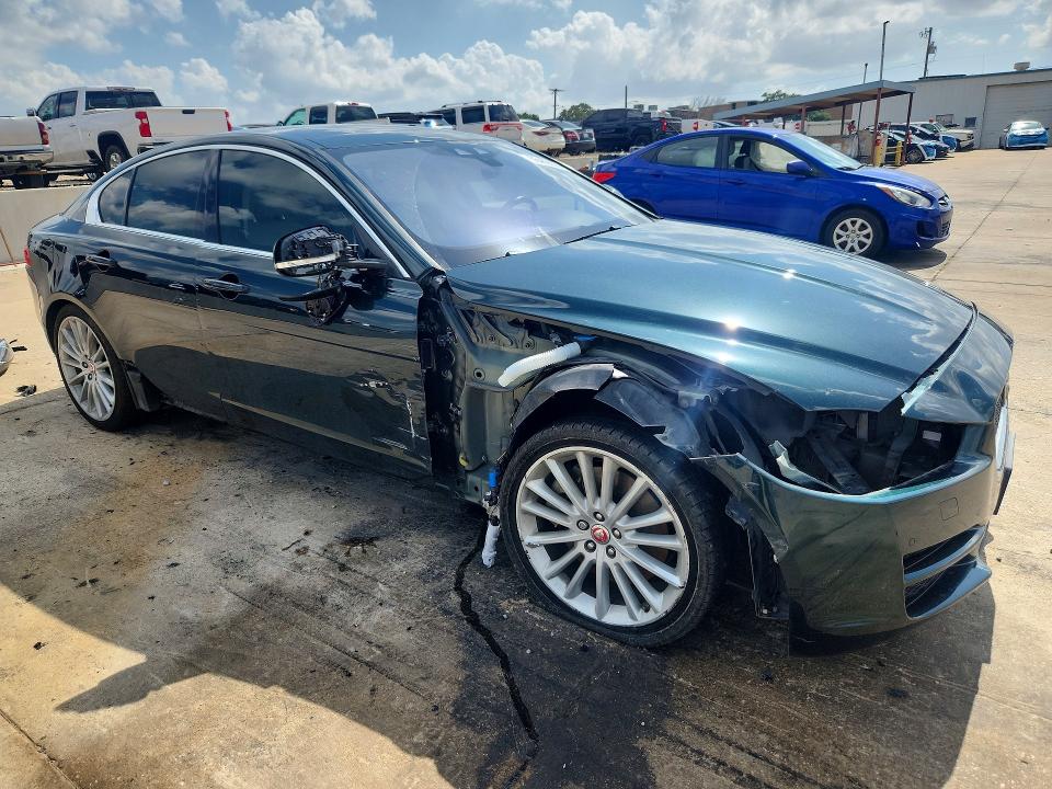 2017 Jaguar Xe VIN SAJAK4BV5HA966513 COPART salvage auction — FRONT END, Tx - Salvage Vehicle Title, sold $2,550 on 2026-07-23 (photo 4)