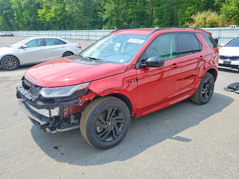 2025 Land rover Discovery sport VIN SALCJ2FX5SH365023 COPART salvage auction — FRONT END, Va - Cert Of Title - Salvage, sold $15,400 on 2026-07-16 (photo 1)