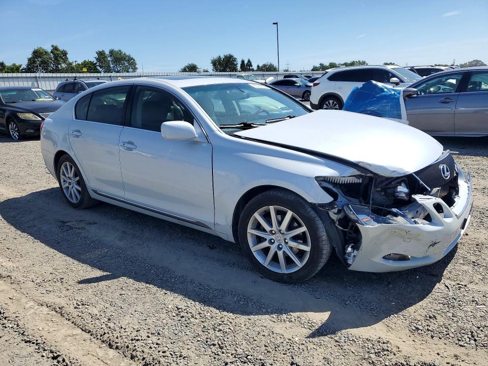 2006 Lexus Gs 300 VIN JTHBH96S665007236 COPART salvage auction — FRONT END, CA - SALVAGE CERTIFICATE, sold $375 on 2026-07-07 (photo 4)
